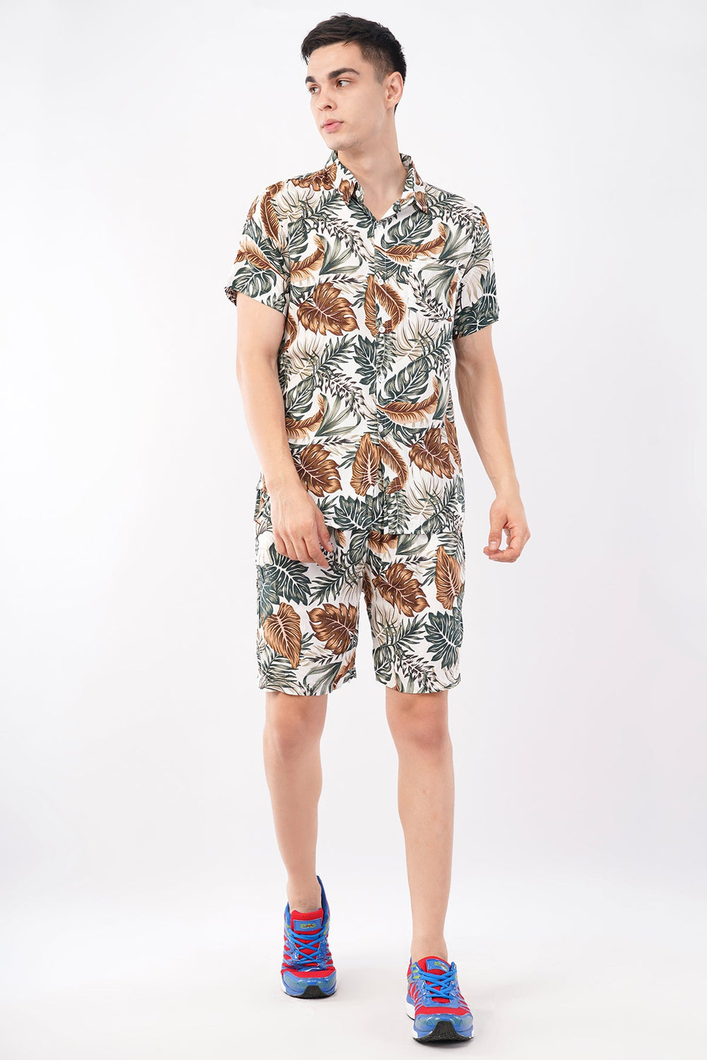 Organic Tropical Co - Ord Set – Eco - Friendly Printed Wear - KakahuOrganic Tropical Co - Ord Set – Eco - Friendly Printed WearKakahuKakahu