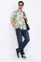 Paradise Palm Tree Print Casual Shirt – Tropical Resort Wear - KakahuParadise Palm Tree Print Casual Shirt – Tropical Resort WearKakahuKakahu