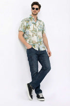Paradise Palm Tree Print Casual Shirt – Tropical Resort Wear - KakahuParadise Palm Tree Print Casual Shirt – Tropical Resort WearKakahuKakahu