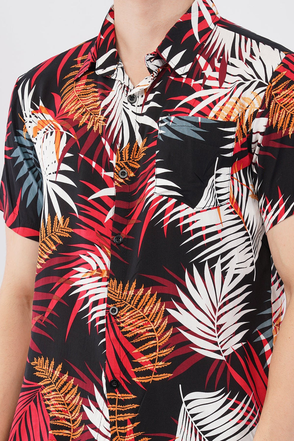 Red Tropical Printed Co - Ord Set – Stylish Summer Wear - KakahuRed Tropical Printed Co - Ord Set – Stylish Summer WearKakahuKakahu