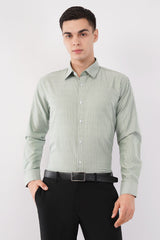 Sage Stripe Business Shirt – Premium Cotton Office Wear - KakahuSage Stripe Business Shirt – Premium Cotton Office WearKakahuKakahu