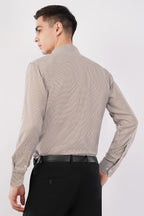 SandCheck Formal Shirt – Classic Checked Office Wear - KakahuSandCheck Formal Shirt – Classic Checked Office WearKakahuKakahu