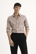 SandCheck Formal Shirt – Classic Checked Office Wear - KakahuSandCheck Formal Shirt – Classic Checked Office WearKakahuKakahu