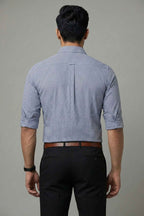 SkyGrid Formal Shirt – Premium Checked Office Wear - KakahuSkyGrid Formal Shirt – Premium Checked Office WearKakahuKakahu