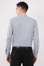 SkyGrid Formal Shirt – Premium Checked Office Wear - KakahuSkyGrid Formal Shirt – Premium Checked Office WearKakahuKakahu