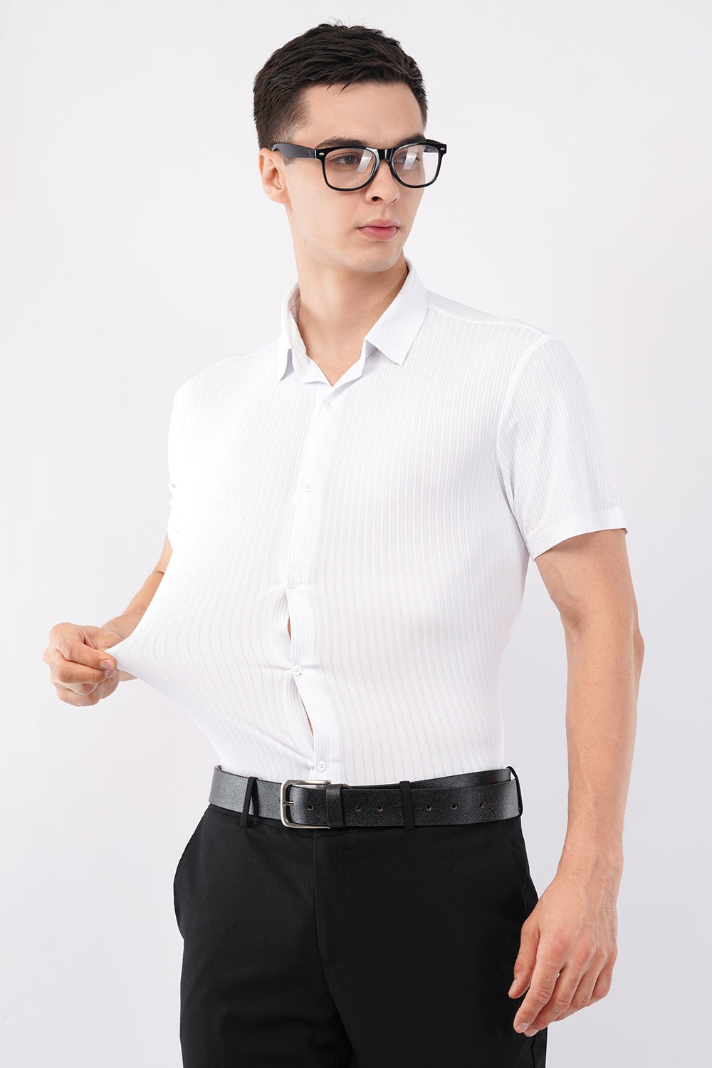 Stitchless Classic Off White Shirt – Seamless Modern Wear - KakahuStitchless Classic Off White Shirt – Seamless Modern WearKakahuKakahu