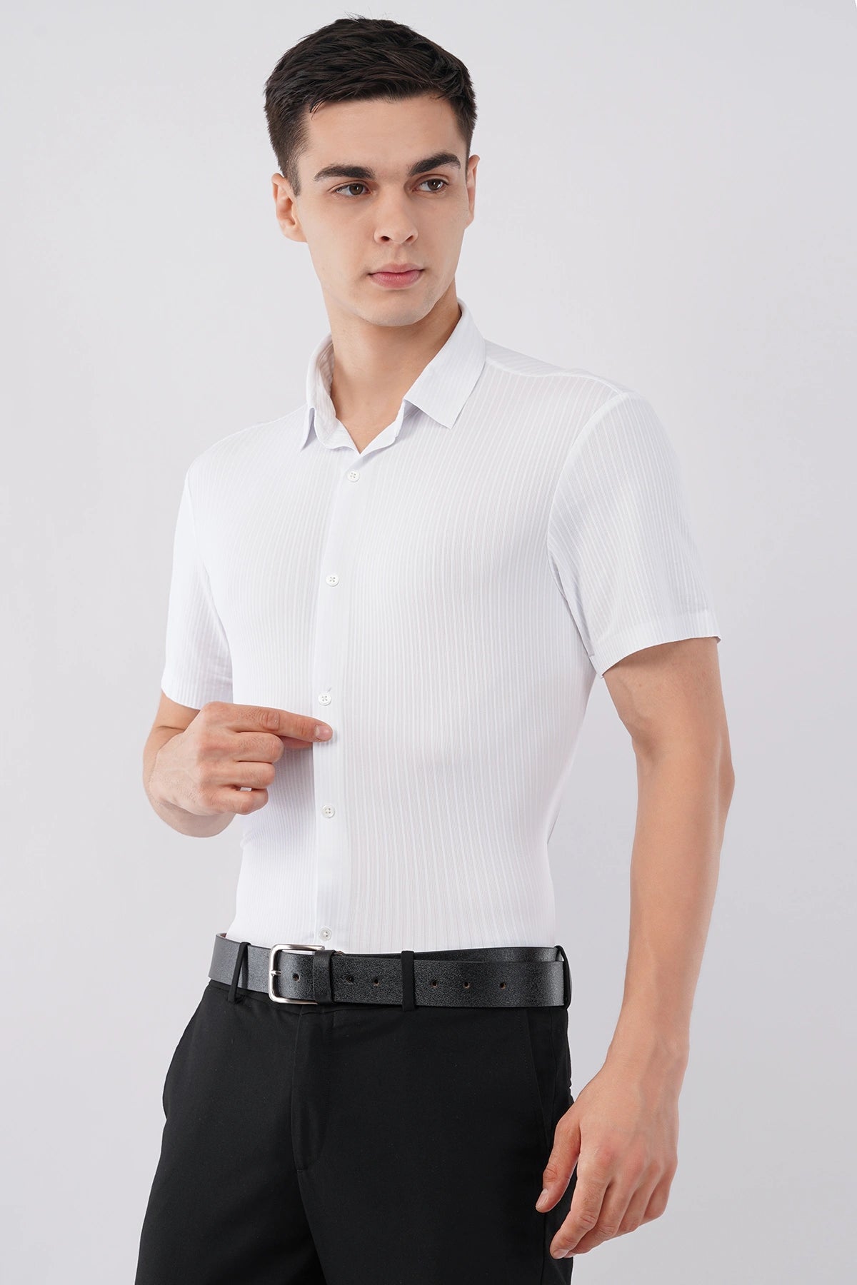 Stitchless Classic Off White Shirt – Seamless Modern Wear - KakahuStitchless Classic Off White Shirt – Seamless Modern WearKakahuKakahu