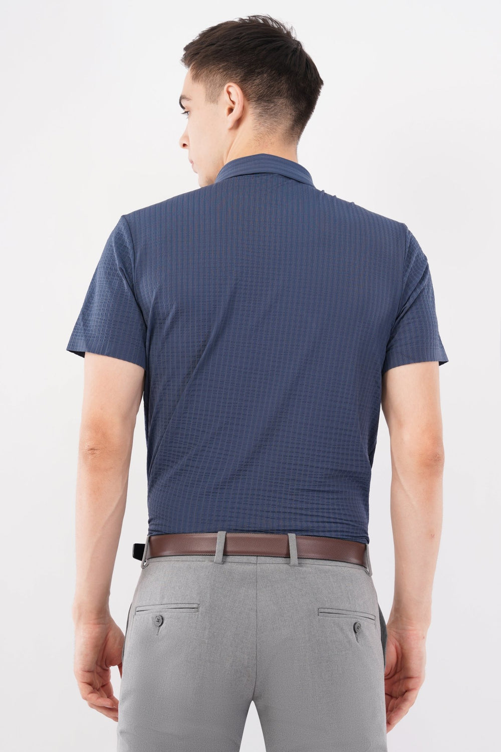 Stitchless Elite Blue Business Shirt – Seamless Professional Wear - KakahuStitchless Elite Blue Business Shirt – Seamless Professional WearKakahuKakahu