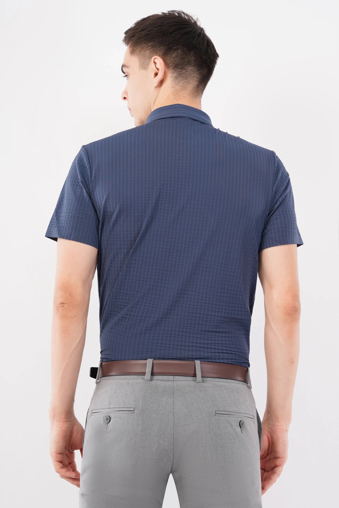 Stitchless Elite Blue Business Shirt – Seamless Professional Wear - KakahuStitchless Elite Blue Business Shirt – Seamless Professional WearKakahuKakahu