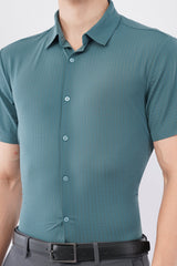 Stitchless Premier Green Shirt – Seamless Modern Luxury - KakahuStitchless Premier Green Shirt – Seamless Modern LuxuryKakahuKakahu