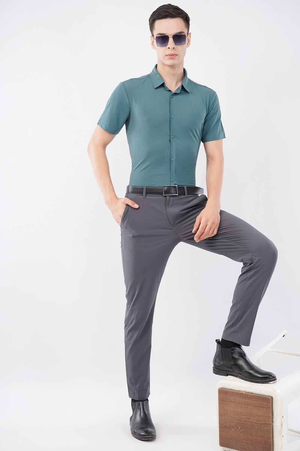 Stitchless Premier Green Shirt – Seamless Modern Luxury - KakahuStitchless Premier Green Shirt – Seamless Modern LuxuryKakahuKakahu