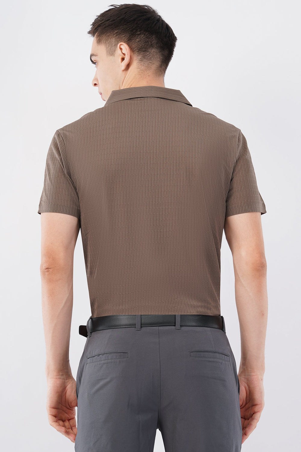 Taupe Prestige Brown Polo – Highest Breathable T-Shirt - KakahuTaupe Prestige Brown Polo – Highest Breathable T-ShirtKakahuKakahu