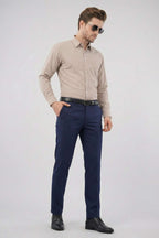 Taupe Stripe Dress Shirt – Premium Cotton Formal Wear - KakahuTaupe Stripe Dress Shirt – Premium Cotton Formal WearKakahuKakahu