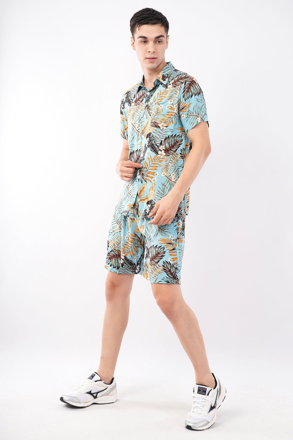 Tropical Paradise Co - Ord Set – Vibrant Printed Vacation Wear - KakahuTropical Paradise Co - Ord Set – Vibrant Printed Vacation WearKakahuKakahu