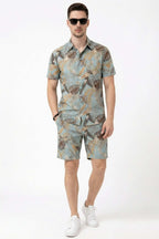 Tropical Paradise Co - Ord Set – Vibrant Printed Vacation Wear - KakahuTropical Paradise Co - Ord Set – Vibrant Printed Vacation WearKakahuKakahu