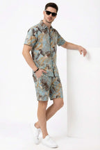 Tropical Paradise Co - Ord Set – Vibrant Printed Vacation Wear - KakahuTropical Paradise Co - Ord Set – Vibrant Printed Vacation WearKakahuKakahu